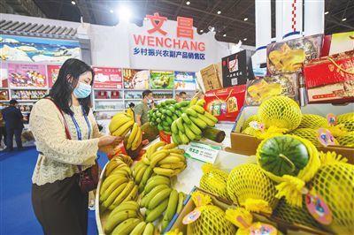 冬交会文昌馆人气火爆，农副产品购销两旺展品超300种